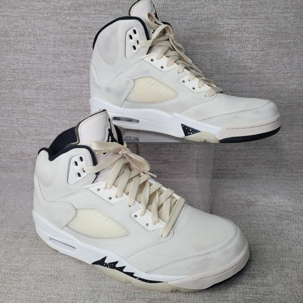 Jordan 5 Retro SE Sail Mens Basketball Shoes FN7405-100 Size 8.5 No Box